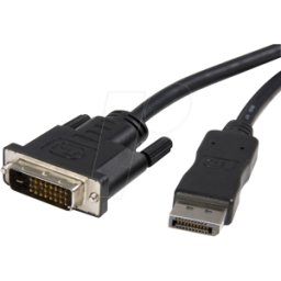 TECHLY ICOC-DSP-C-020 - Conector DisplayPort 1.1 a conector DVI 24+1, 1080p, 2 m