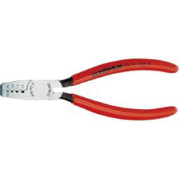 KNIPEX KN 97 61 145A - Crimpadora, VDE, 145 mm, terminales de cables
