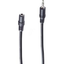 SHIVERPEAKS SHVP BS30810 - Cable de trinquete, prolongación de 3,5 mm, 3 clavijas, 2