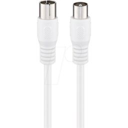 GOOBAY 58810 - Cable de conexión, IEC, clase a+, St., BU., 5,0 m