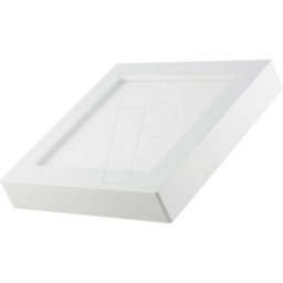 LUXULA LX300207 - Luminaria de techo, 24 W, 2565 lm, 3000-4000-6000 K CCT, angular