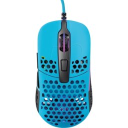 CHERRY M42RGBBL - Ratón para juegos (ratón), USB, XTRFY M42, azul