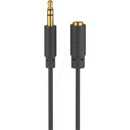 GOOBAY 97111 - Cable de trinquete, prolongación de 3,5 mm, 3 patillas, 0