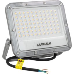 LUXULA LX400233 - Foco LED, 50 W, 6500 lm, 4000 K, gris, IP65