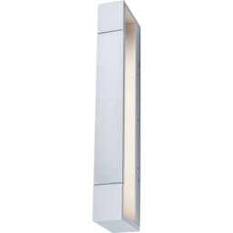 PAULMANN PLM 71206 - Luminaria mural LED Lucille, 11,5 W, 1000 lm, 2700 K, 400 mm, al