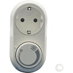 EGB 101 430 - Enchufe intermedio de puesta a tierra con regulador de presi&oac