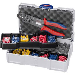 KNIPEX KN 97 90 26 - Surtido de crimpado, terminales de cable, conector de bala, cone