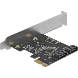 DELOCK 90431 - PCIe x1 > 2x SATA