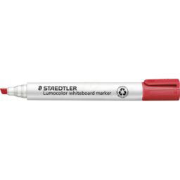 STAEDTLER 351BRT - Marcador de pizarra blanca, 2 o 5 mm, rojo