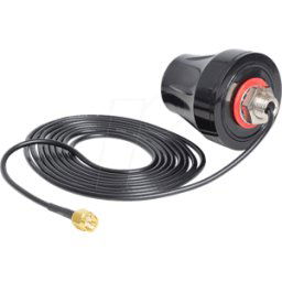 DELOCK 88749 - Antena, 4G, conector SMA, exterior, 3 m