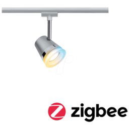 PAULMANN PLM 95526 - Punto de vía Urail, Zigbee, GU10, 330 lm, 5 W, Sintonizab