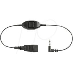 JABRA GN 8800-00-103 - Cable de auriculares, desconexión rápida, negro
