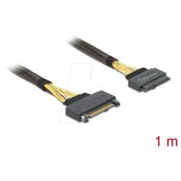 DELOCK 84518 - Cable U.2 SFF-8639 St. > SFF-8639 BU. 1 m