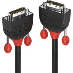 LINDY 36256 - Monitor de cable DVI-D Single Link 2.0 m