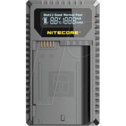 NITECORE NC LG-UNK2 - Cargador para baterías de la cámara Nikon