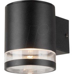 V-TAC VT-10399 - Luminaria solar mural, 70 lm, 3000 K, negra, sensor de movimient