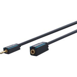 CLICKTRONIC CLICK 70488 - Cable de audio, extensión de cable jack de 3,5 mm 3 m.