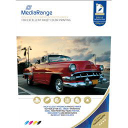 MEDIARANGE MR INK109 - DIN a3, Inkjet, papel fotográfico brillante, 200 g/m², 50
