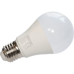 HEITEC 500650 - Bombilla LED E27, 10 W, 810 lm, 3000 K