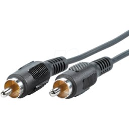 VALUE 11994335 - Cable RCA, conector / conector simplex, 5 m