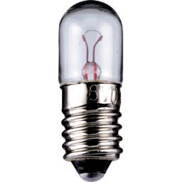 GOOBAY L-3353-2 - LÁMPARA DE TUBO, T10, E10, 12 V, 1,2 W..