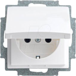 BUSCH-JAEGER EL BJ 20 EUK-914 - Toma de corriente con toma de tierra balance® si tapa abatible,