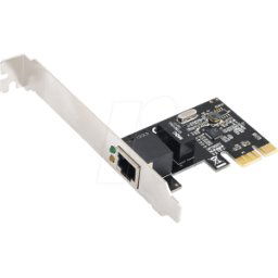 LOGILINK PC0029A - Tarjeta de red, PCI Express, Gigabit Ethernet, 1 RJ45