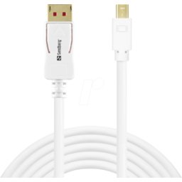 SANDBERG 509-17 - Cable Mini DisplayPort a DisplayPort, 8K 60 Hz, 2,0 m..