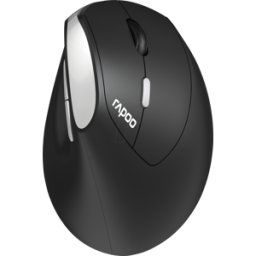 RAPOO EV250 SW - Ratón (Ratón), Inalámbrico, Vertical, Negro