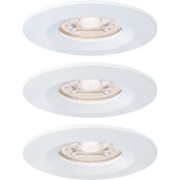 PAULMANN PLM 94299 - Luminaria empotrada NOVA MINI COIN, 3 x 4 W, 2700 K, blanco