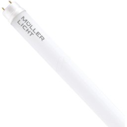 MÜLLER LICHT MLI 400108 - Tubo LED T8, 9,5 W, 1050 lm, 4000 K, 600 mm, vidrio