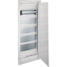 HAGER VU60NW - Distribuidor multimedia volta, bajo revoque, puerta de chapa de