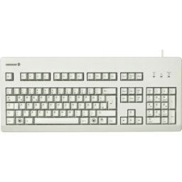CHERRY G80-3000LPCEU-0 - Teclado, USB, gris claro, EE. UU.