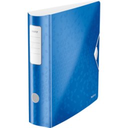 LEITZ 11060036 - Carpeta de calidad 180°, Active WOW, 80 mm, azul
