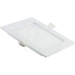 LUXULA LX300118 - Downlight empotrado, 6 W, 525 lm, 3000-4000-6000 K CCT, cuadrado