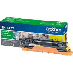 TONER TN 247Y - Tóner, Brother, amarillo, TN-247, original