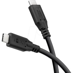 GOOBAY 74203 - Cable USB 3.1, 10 Gbps, 100 W, 4K 60Hz, 3 m