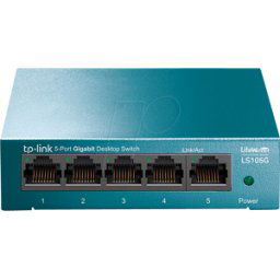 TP-LINK TPLINK LS105G - Switch, 5 puertos, Gigabit Ethernet
