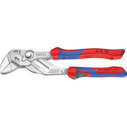 KNIPEX KN 86 05 180 - Tenaza llave, 180 mm, cromada
