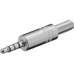 GOOBAY 27693 - conector jack de 3,5 mm, estéreo, 4 pines