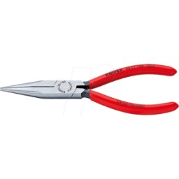 KNIPEX KN 30 21 160 - Alicates de boca semirredonda, alicates de boca larga, 160 mm