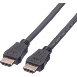 VALUE 11995732 - Cable HDMI de alta velocidad con Ethernet, LSOH, 2 m