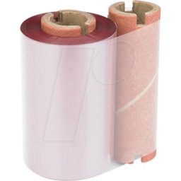 WAGO 258-5005-05 - Cinta de transferencia térmica, para impresora inteligente, roja