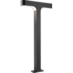 PAULMANN PLM 94405 - Luz de bolardo Dobla, 8,5 W, 290 lm, 3000K, IP54, antracita