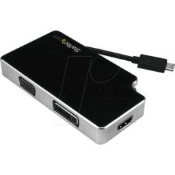STARTECH.COM ST CDPVGDVHDB - ADAPTER 3-IN-1 USB-C > VGA, DVI, HDMI, 4K