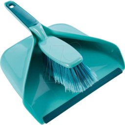 LEIFHEIT 41410 - Juego de cepillo y recogedor LeIFEIT turquesa 26,5 cm