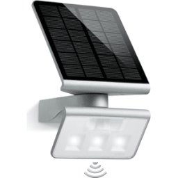 STEINEL 671013 - Luz solar LED, reflector, con detector de movimiento, XSOLAR L-S