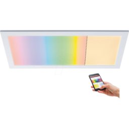 PAULMANN PLM 79808 - Luz inteligente, panel led. 22 W, 60 x 30 cm, RGBW