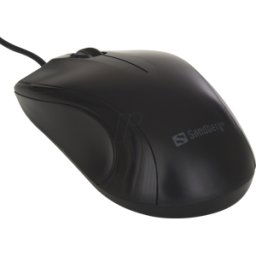 SANDBERG 631-01 - Ratón (ratón), cable, USB, negro