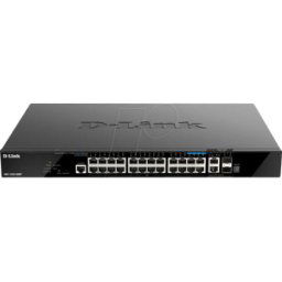 D-LINK G152028MP - Switch, 28 puertos, Gigabit Ethernet, PoE+, SFP+